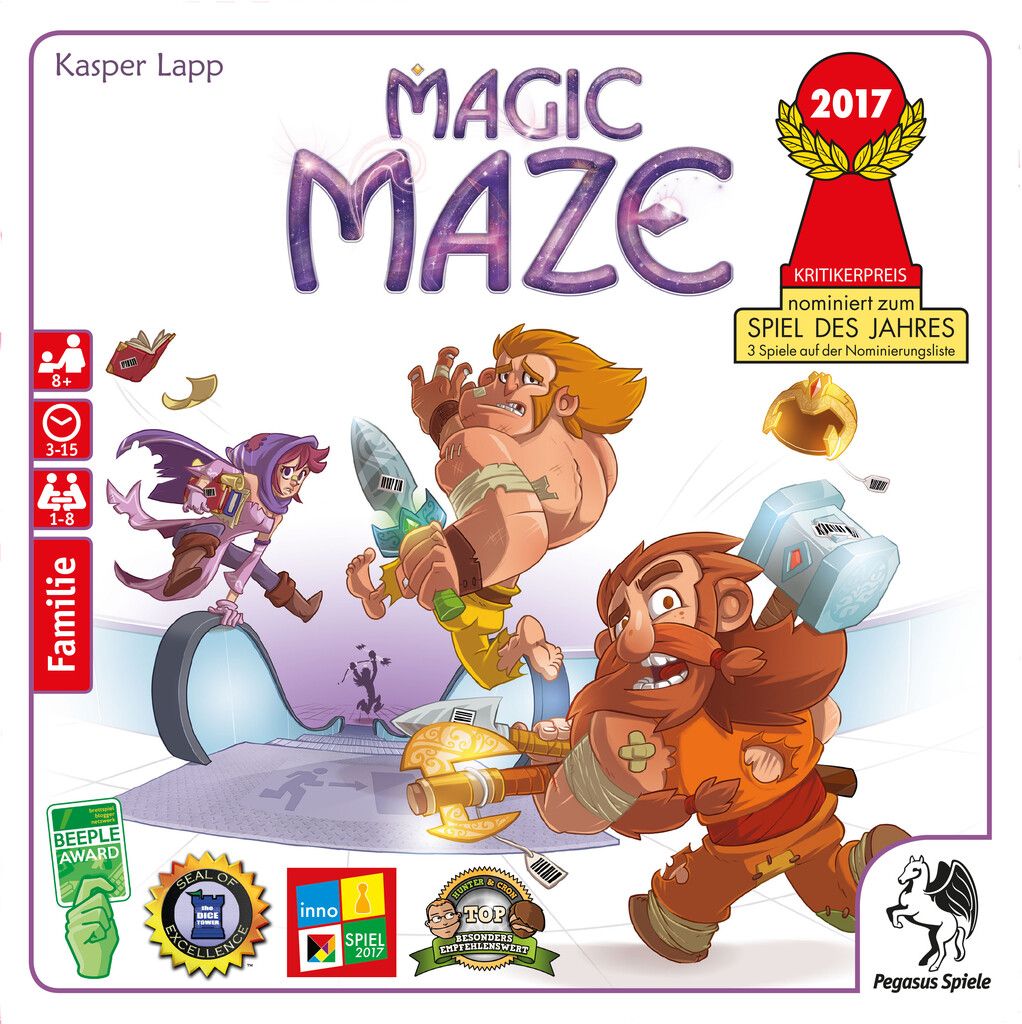 Magic Maze + exp. Maximum Security (ambos lacrados)
